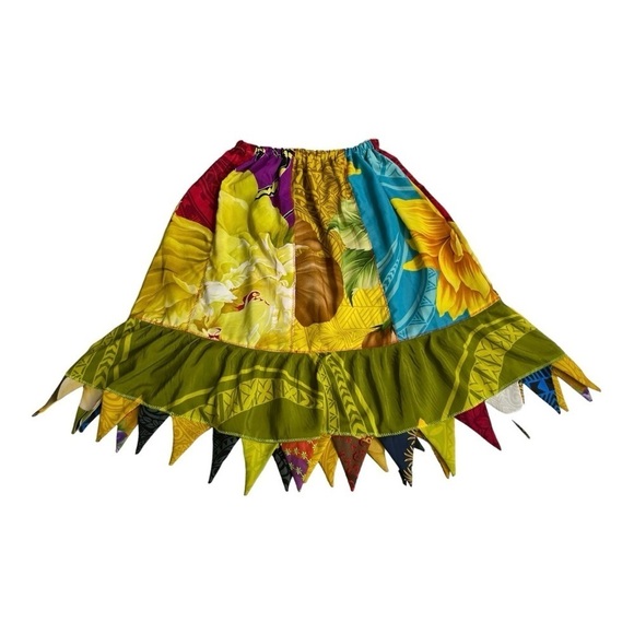 Floral Patchwork 
Skirt Size M Tropical Vacation - Picture 5 of 7